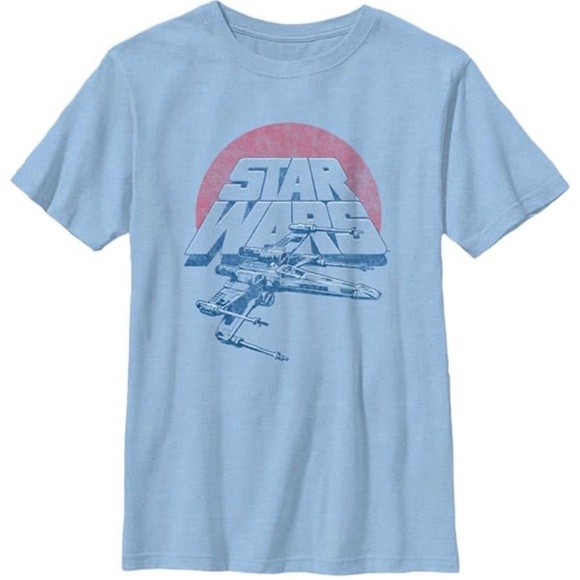 Star Wars Other - Star Wars Blue and Red Kids Short Sleeve Tee (SIZE S,L,XL)
